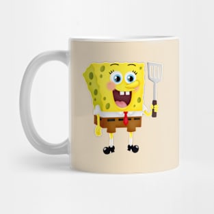 Spongebob Squarepants Fanart Cartoon Illustration Mug